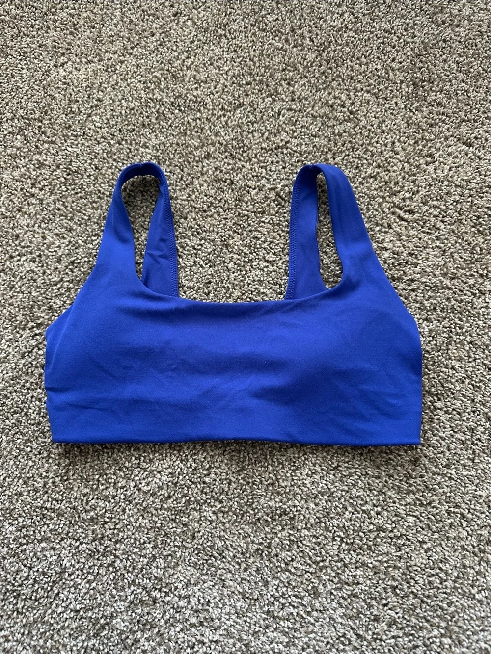 aerie Scoop-Neck Sports Bra in Royal Blue